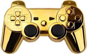 Hde Gold Chrome Ps3 Sixaxis Wireless Controller Xbox Xbox One Nintendo