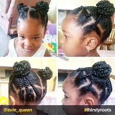 The straight look really has some appeal and is a great option for. 20 Cute Natural Hairstyles For Little Girls