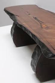 Walnut Plateau Coffee Table Live Edge Walnut Coffee Table Side Wood Stump Slab Tree Trunk Burned Burnished Urban Indu Wood Table Log Furniture Rustic Furniture
