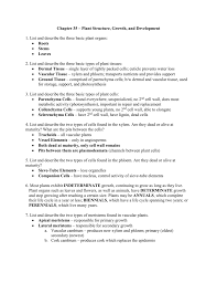Xylem is the dead tissues at maturity, but no cell contents. My Ch 35 36 Worksheet Answers