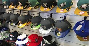 Nfl Nested Baseball Cap Slatwall Hooks Fixtures Close Up Cap Display Hat Display Cap