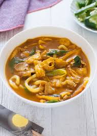 Curry Udon Udon Noodles With Curry Flavoured Broth Recipetin Japan Recipe Udon Noodles Curry Udon Asian Recipes