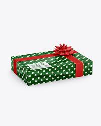 Download Glossy Gift Box Mockup In Box Mockups On Yellow Images Object Mockups