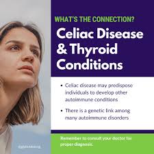 Studies have revealed that autoimmune thyroid diseases occur more  frequently in individuals with celiac disease than in the general  population. 📖 💻 Similarly, people with autoimmune thyroid disease are  more prone to