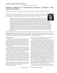 PDF) Potential Application of Non-flavonoid Phenolics in Diabetes:  Antiinflammatory Effects