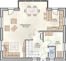Haus grundriss ideen vom landhaus, bungalow, villa, einfamilienhaus, mehrfamilienhaus, reihenhaus bis zur stadtvilla. Landhaus Grundriss Mit Ca 130 Qm Wohnflache Blohm Gmbh