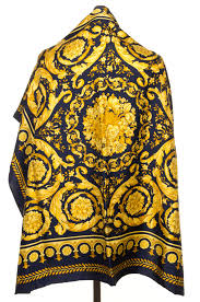 Silk Scarf Atelier Versace Vintage Store
