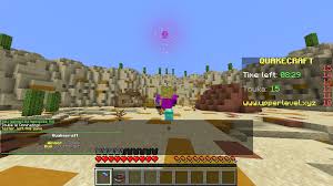 You have a railgun (a hoe) and the goal is to shoot other players with the railgun by . Quake Highly Customizable Db Support Leaderboards Bungee Mode Spigotmc High Performance Minecraft