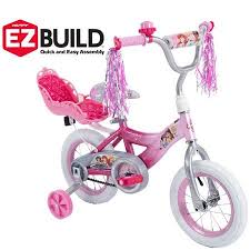 Disney Princess Girls 12 Bike With Doll Carrier By Huffy Walmart Com In 2020 Pink Bike Disney Princess Bike Childrens Bike