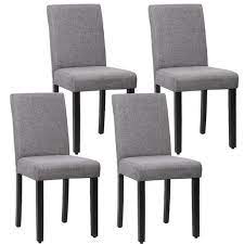 Tan with black accents makes this dining room set with its. Dining Chair Set Of 4 Elegant Design Modern Fabric Upholstered Dining Chair For Dining Room Walmart Com Dining Chairs Upholstered Dining Chairs Dining Chair Set