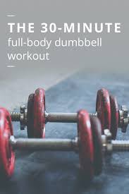 full body dumbbell workout 30 minute