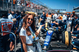 Minka Kelly hits F1 race in first outing since Trevor Noah split