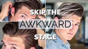Suitable for men of all ages. How To Style Your Hair While Growing It Men Hairstyle Tutorial 2018 Youtube