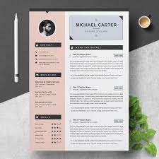 Here are 117+ free creative resume templates. Modern Resume Cv Template 3 Page Resume Examples Resume Tips Resume Template