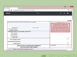 3 ways to calculate child support in california wikihow