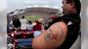 Pittsburgh steelers temporary tattoos & hair scrunchie official nfl brand new. Nfl Fan Tattoos
