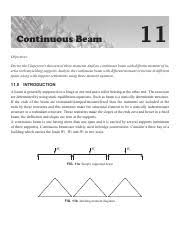 Cases not part of this course). 11 Continuous Beam Objectives Derive The Clapeyrons Theorem Of Three 11 Continuous Beam Objectives Derive The Clapeyrons Theorem Of Three Moments Course Hero