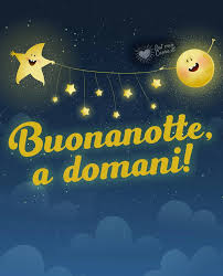 Buonissima notte, a domani. Immagini, GIF e Video Gratis