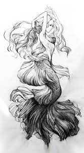Zeemeermin De Flow Is Mooi Maar Dan Dunner Meer In De Lengte Mermaid Tattoos Mermaid Art Mermaid Tattoo