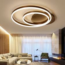 Led Deckenleuchte Modern Zwei Ringe Aus Acryl Zu Gunstigen Preisen Kaufen In 2020 Led Deckenleuchte Moderne Decken Deckenlampen Design