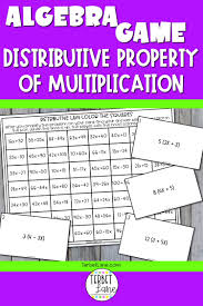 Distributive Property Of Multiplication Algebra Game In 2020 Algebra Algebra Games Middle School Math
