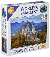 While definitely not required in order to manipulate the pieces, it can be helpful for those with larger fingers. World S Smallest Jigsaw Puzzle Neuschwanstein Castle 1000 Pieces Fruugo Bh