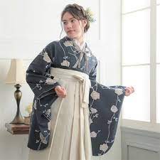 Hakama Women 4PCS SET Japanese Women Hakama Pant Kofurisode - Etsy