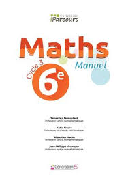 Partage géométrique, numérateur, dénominateur, lecture. Calameo Manuel I Parcours 6eme