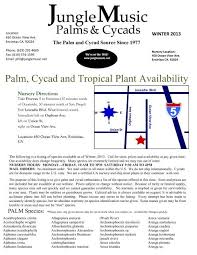 Maybe you would like to learn more about one of these? Palm Species List Pdf File Jungle Music Palms And Cycads