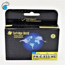7 pl, nombre total de pages (couleur): Cw Hp 933 Xl Cyan Cn054ae Cartouche D Encre Cyan Premium Remanufacturee