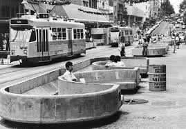 Bourke St Mall 1982 Melbourne Melbourne Australia Melbourne Victoria