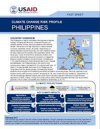 Climate Risk Profile Philippines Global Climate Change