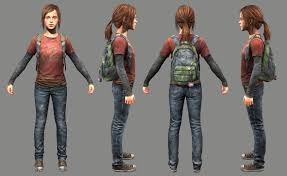 The Last Of Us Ellie Original By Luxox18 On Deviantart