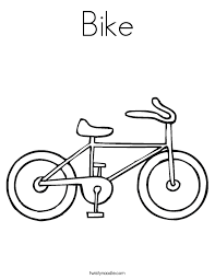 The spruce / ashley deleon nicole these free pumpkin coloring pages will be sna. Bike Coloring Page Twisty Noodle Coloring Library