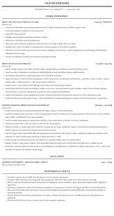 I am an electrician with sixteen years of commercial electrical experience. High Voltage Electrician Resume Sample Mintresume