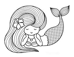 Set off fireworks to wish amer. 57 Mermaid Coloring Pages Free Printable Pdfs