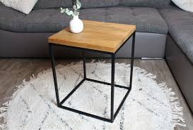 Moderner container, auch als nachttisch oder beistelltisch verwendbar. Holzkaspero Beistelltisch Kasperotable Eiche Handcrafted 40x40 Cm Holzkaspero