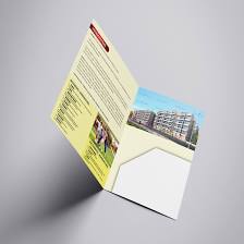 Bifold Brochure with pocket
