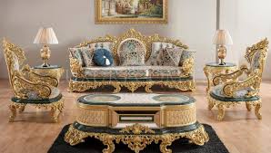 Evlerimizin renk uyumu ve görselliğinde önemli bir yer tutuyor. Luks Hazar Klasik Yesil Koltuk Takimi Luxury Mobilya