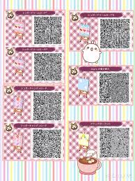 Think All These Would Look Great In A Kawaii Themed Room Not My Design Acnl Qr Codes Qr Codes Animal Crossing Animal Crossing