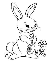 Printable Carrot Coloring Pages Free Bunny Coloring Pages Rabbit Colors Easter Bunny Colouring