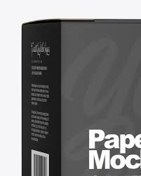 Download Box Mockup In Box Mockups On Yellow Images Object Mockups