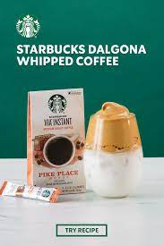 Make A Starbucks Dalgona Whipped Coffee At Home Starbucks Drinks Recipes Starbucks Recipes Coffee Recipes