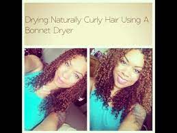 By black girl with long hair • mar 9, 2012 jc of. Drying Naturally Curly Hair Using A Hair Bonnet Dryer Youtube