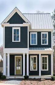 Modern farmhouse exterior paint colors 2019 exterior home. Most Popular Exterior Paint Colors 2019 White Exterior Houses Modern Farmhouse Exterior Black House Exterior