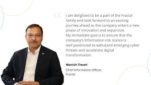 Fractal Appoints Manish Tiwari as Chief Information Officer