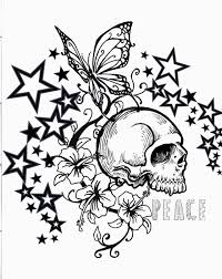 These spring coloring pages are sure to get the kids in the mood for warmer weather. Free Printable Skull Coloring Pages Love Coloring Pages Coloring Pictures