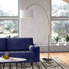 Arc floor lamp living room. Allmodern Harrison 84 Arched Floor Lamp Reviews Wayfair
