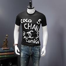 High Quality Summer Clothing Silk Men Casual Hip Hop Irregular Cut Zipper Short Sleeved T Shirts Black White It Tee Shirts As T Shirt From V668