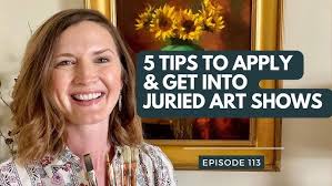 How to apply to Juried Art Shows